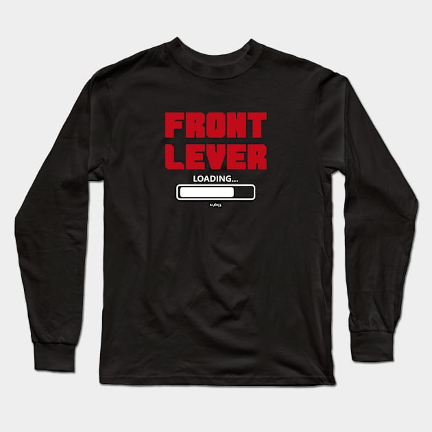 Loading FRONT LEVER Long Sleeve T-Shirt by EL NIVEL FIT